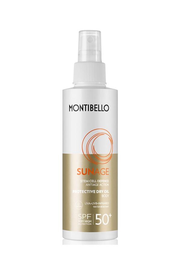 Protector solar Protective Dry Oil SPF50+ de Montibello