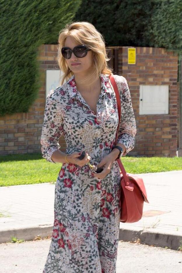 El desplante de Alba Carrillo a la prensa en día de su cumpleaños