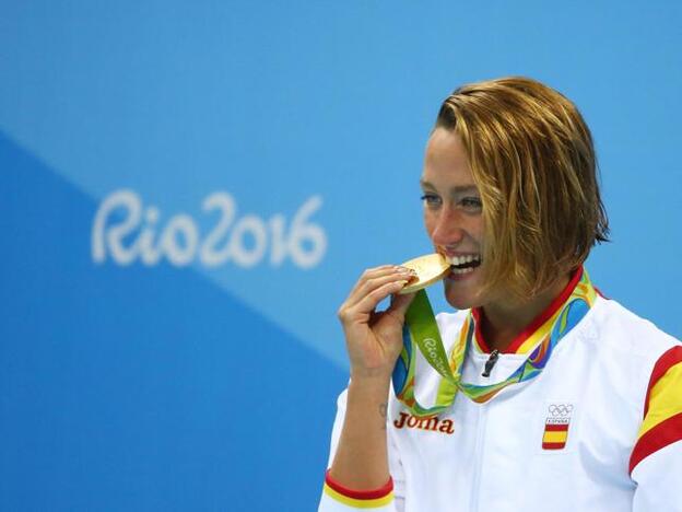 Mireia Belmonte, medalla de oro en Río 2016 y mejor deportista olímpica española de todos los tiempos