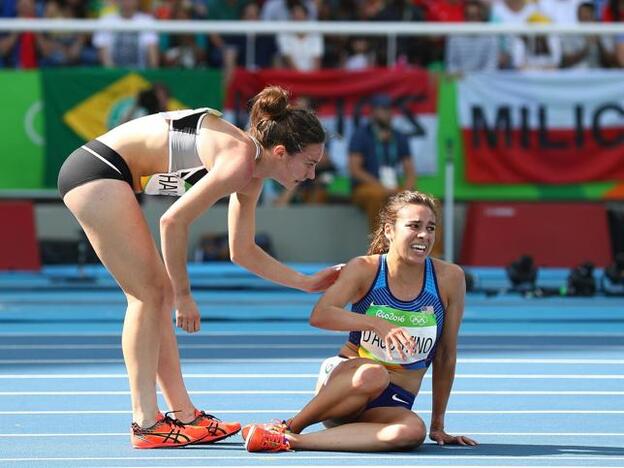 Nikki Hamblin y Abbey D'Agostino, admitidas en la final por su espíritu olímpico