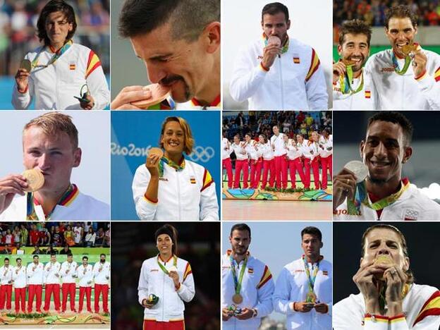 España cumple y se vuelve de Río con 17 medallas
