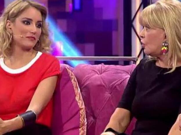 La rabieta de Alba Carrillo con la invitada en 'Hable con ellas'