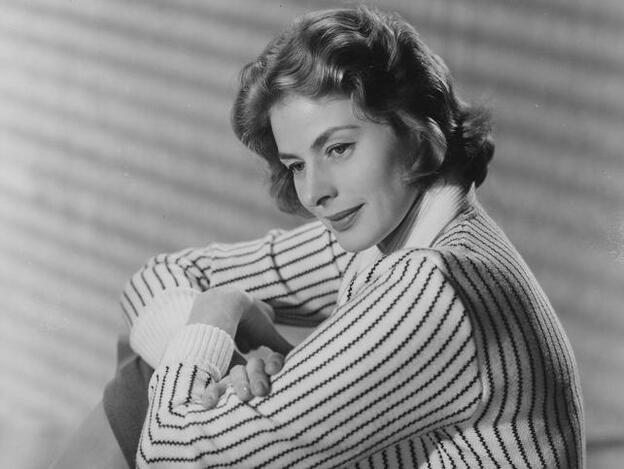 La belleza de Ingrid Bergman, en 40 fotos en blanco y negro