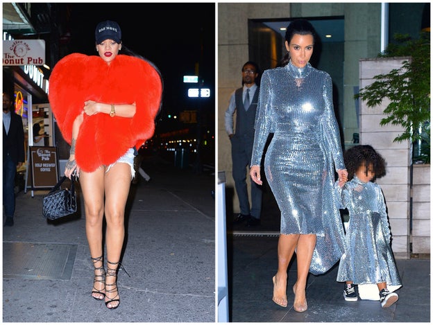 Duelo de extravagancia: Rihanna vs. Kim Kardasian