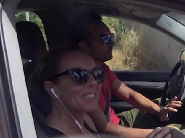 Las últimas palabras de Rocío Carrasco a la prensa antes de casarse con Fidel Albiac: "Estamos impacientes"