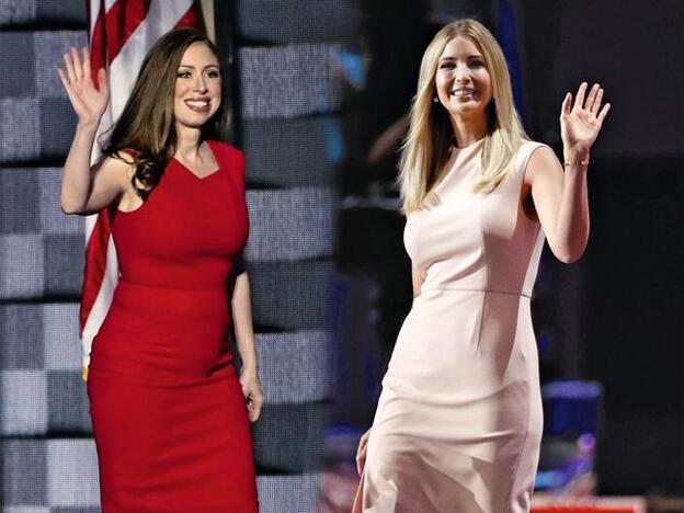 La otra batalla electoral: Chelsea VS. Ivanka