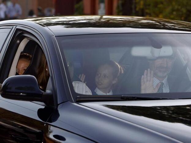 Nuevo curso escolar para las hijas de los Reyes