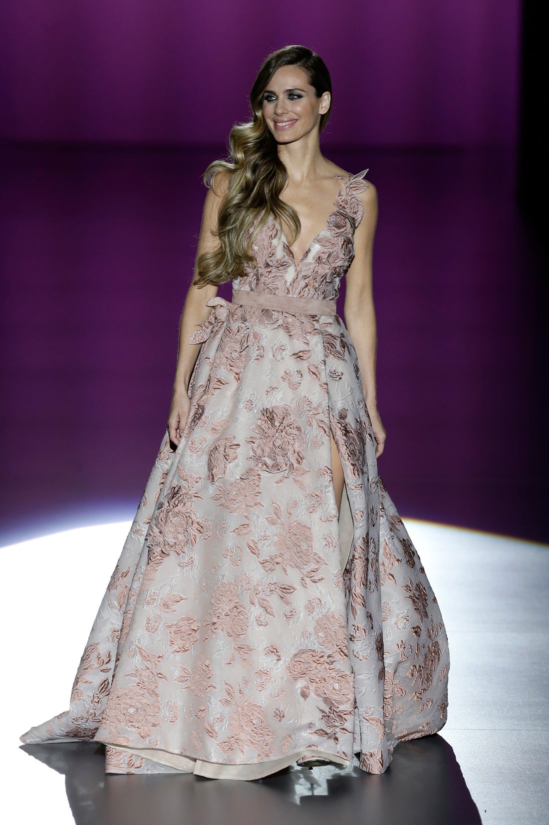 Desfile de Hannibal Laguna para la colección primavera-verano 2017