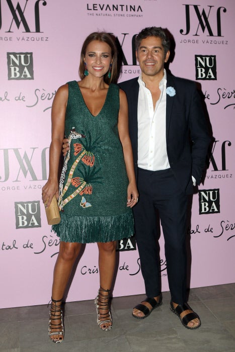 Paula Echevarría y otras famosas en la cena de Jorge Vázquez tras MBFWM