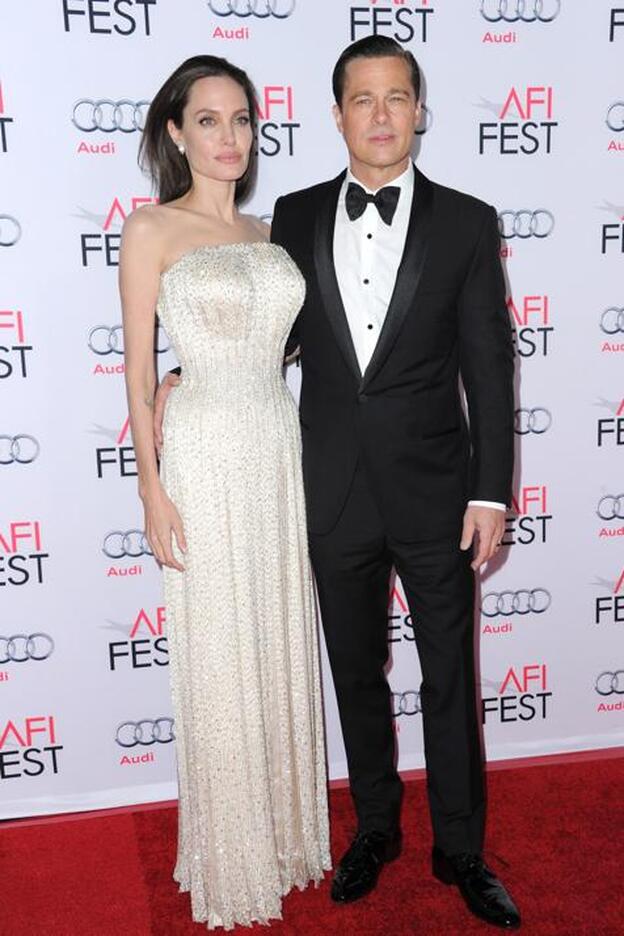 La última alfombra roja de Angelina Jolie y Brad Pitt, la presunta pareja perfecta