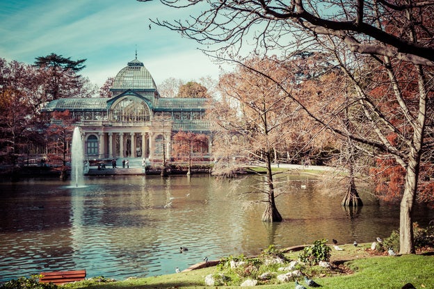 Imagen del Palacio de Cristal de El Retiro (cortesía del Hotel Barceló Emperatriz)/Mujerhoy.com