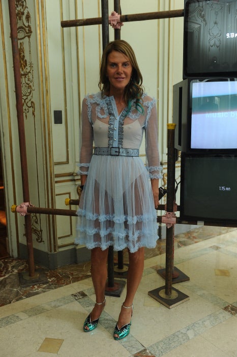 Las famosas en el 'front row' de Milán: Anna dello Russo