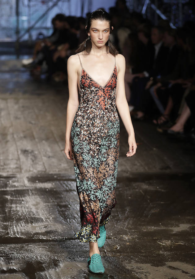 Vestido estampado de Missoni para la primavera de 2017