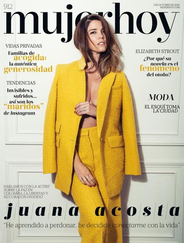 Juana Acosta, belleza y paz en portada de Mujerhoy