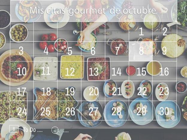 Agenda para sibaritas: propuestas gastro para octubre