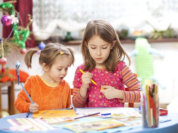 Dale pinceles a tus hijos