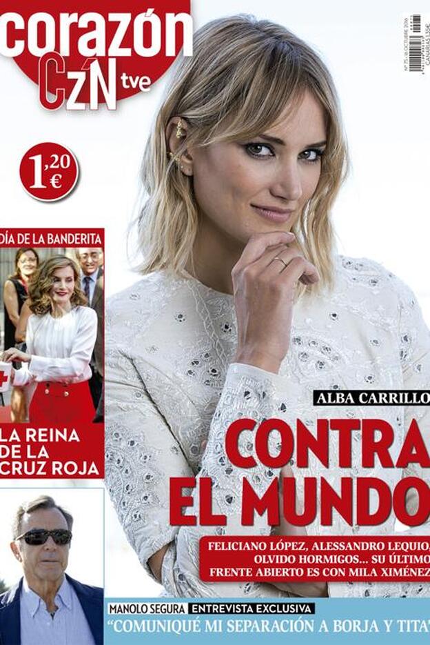 Alba Carrillo, en pie de guerra contra todos