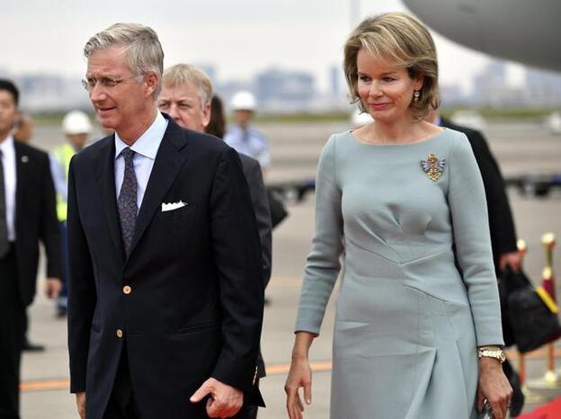 Los reyes de Bélgica en su primera visita oficial a Japón