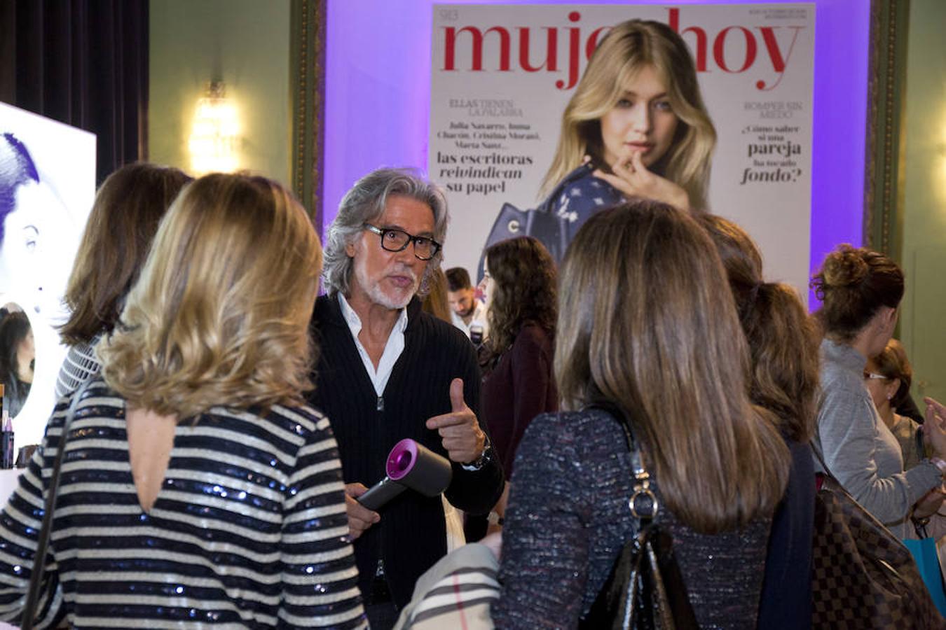 El estilista Alberto Cerdán en el Beauty Day de Mujerhoy 2016