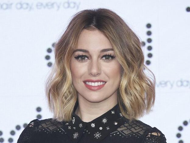 El look de Blanca Suárez en la presentación de la campaña de navidad de ghd