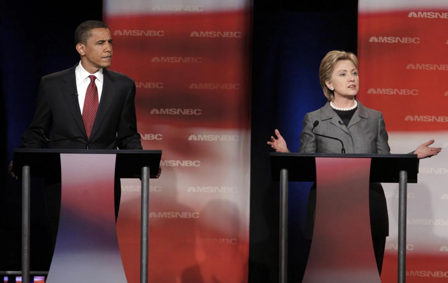 Vuelta a la primera línea: Hillary contra Obama