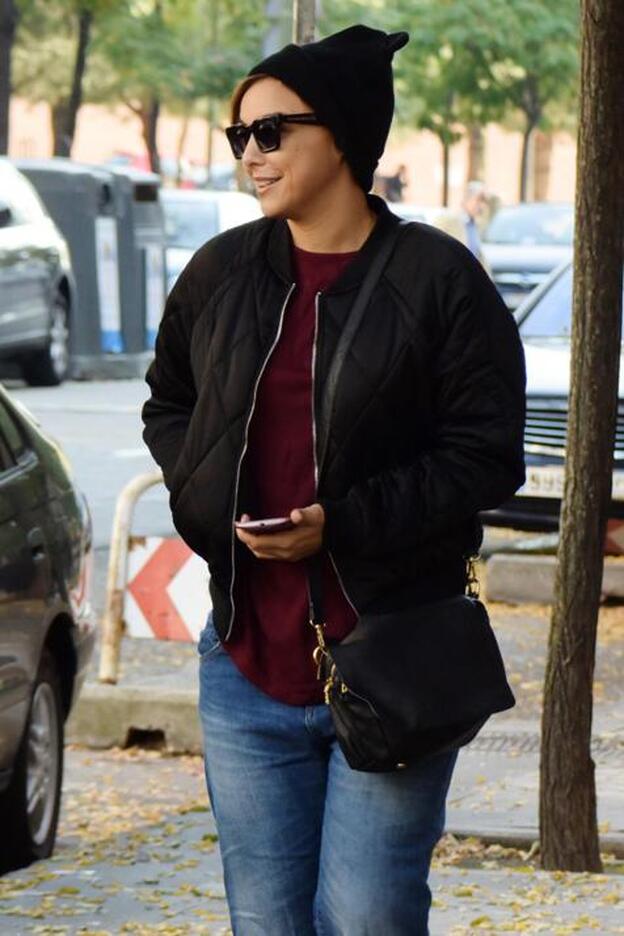 Primeras imágenes de Chenoa tras la 'cobra' de David Bisbal