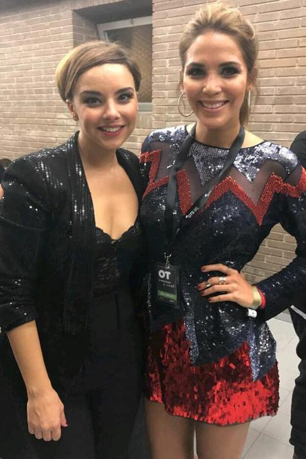 El look de Rosanna Zanetti para su 'cara a cara' con Chenoa