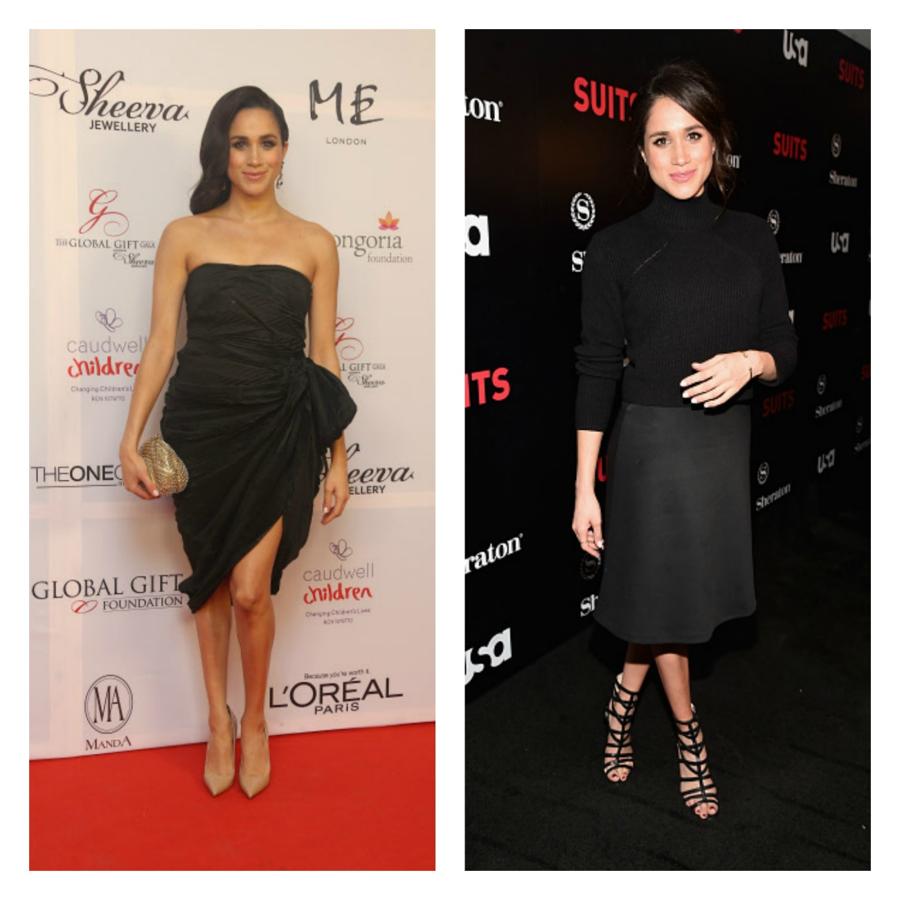 Los 'LBD', imprescindibles en el armario de Meghan Markle