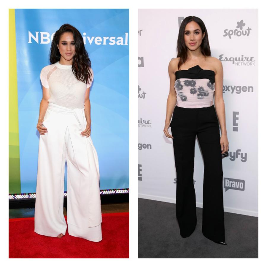 Pantalones XXL, los favoritos de Meghan Markle