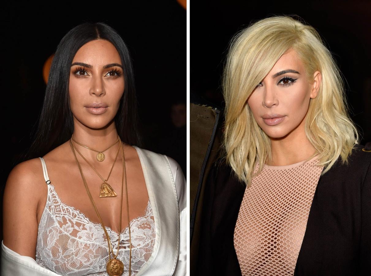 Los cambios de look de las famosas: Kim Kardashian