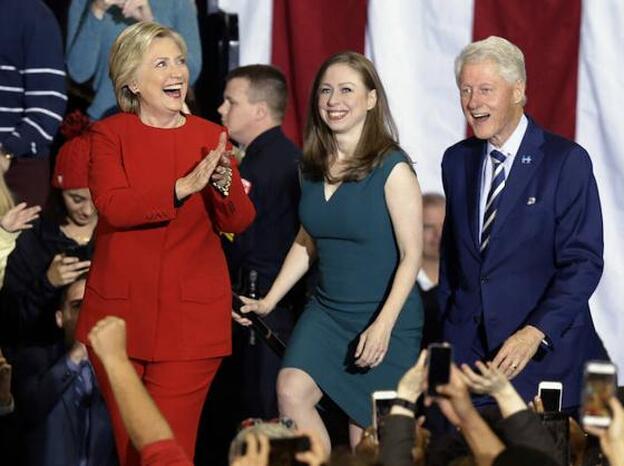 Chelsea Clinton, durante la campaña electoral de su madre, Hillary./GTRES