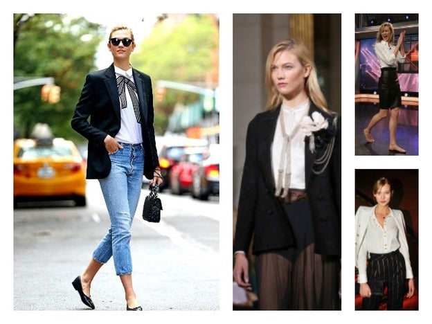 El manual de estilo de la camisa blanca según Karlie Kloss