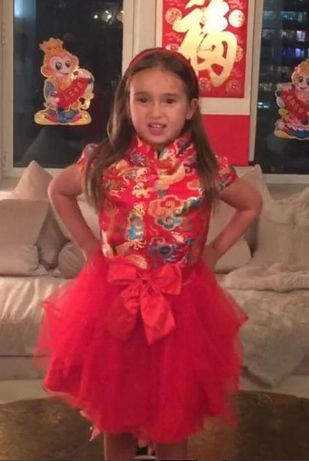 El vídeo viral de la nieta de Donald Trump recitando en chino