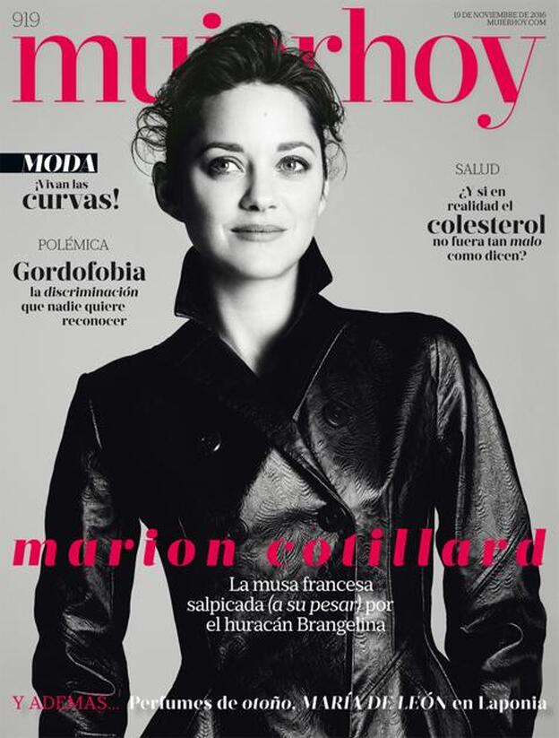 Marion Cotillard no quiere ser la tercera en discordia en nuestra portada de Mujerhoy