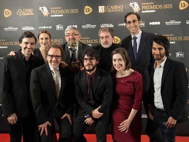 'El Ministerio del Tiempo' se hizo con cuatro Premios Iris en su última gala./TVE