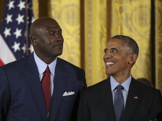 La noche que Barack Obama hizo llorar a Michael Jordan
