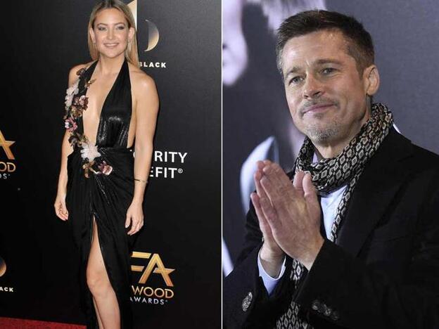 ¿Tiene un romance Brad Pitt con Kate Hudson?