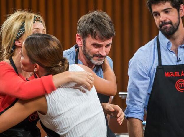 Virginia Troconis, tras su expulsión de Masterchef Celebrity./MASTERCHEF