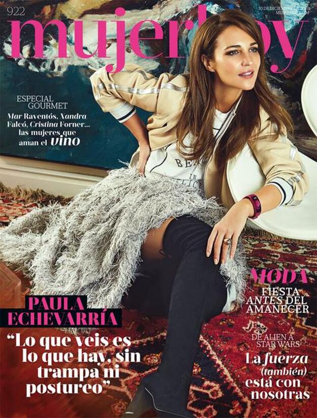 ¡Es Paula Echevarría! La 'it girl' por excelencia ilumina nuestra portada semanal de Mujerhoy