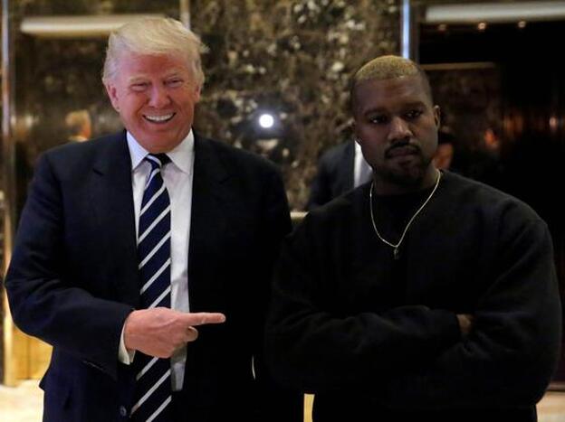 Cuando Kanye West encontró a Donald Trump