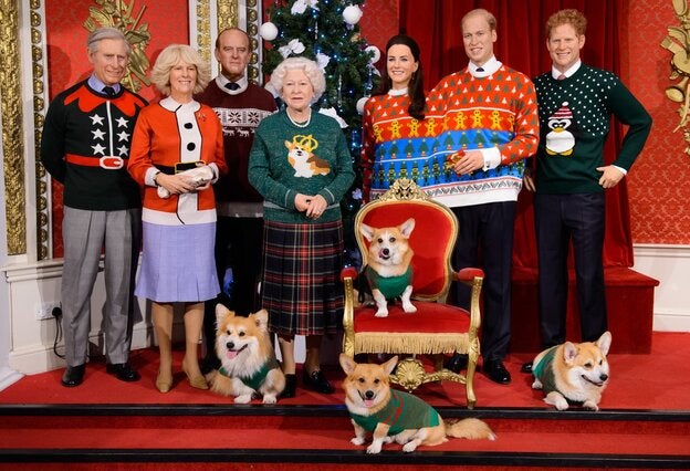 La Familia Real británica entroniza el jersey navideño