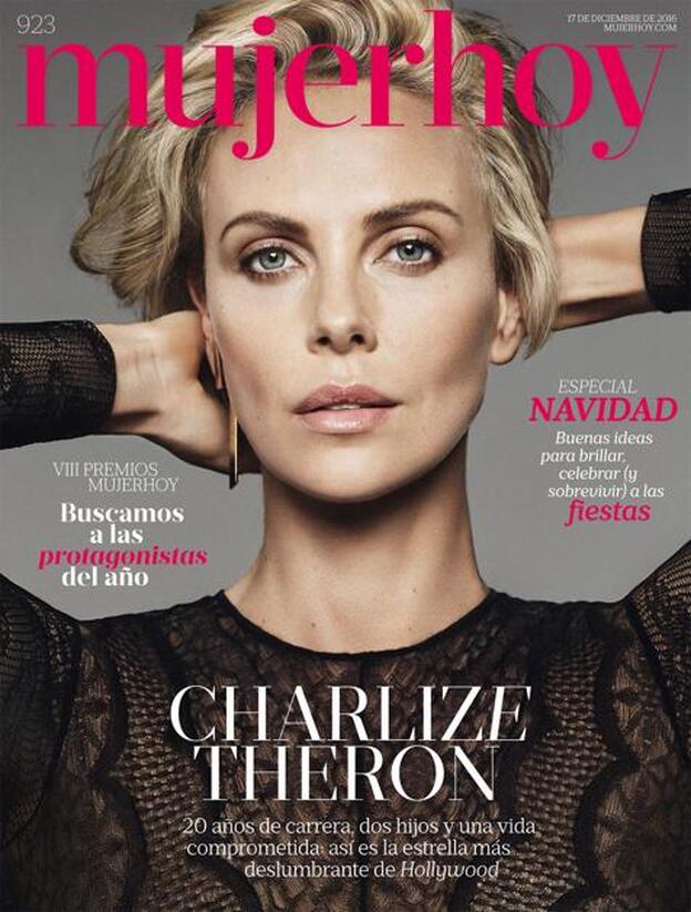 Charlize Theron, más que una cara bonita en portada de Mujerhoy