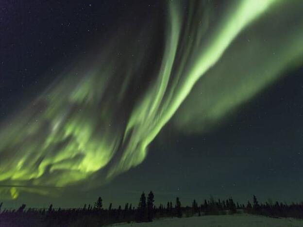 Auroras boreales en Canadá./GTRES