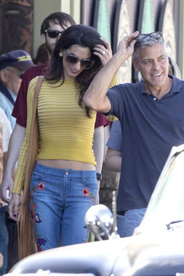 George Clooney y Amal Alamuddin, ¿padres de gemelos en primavera?