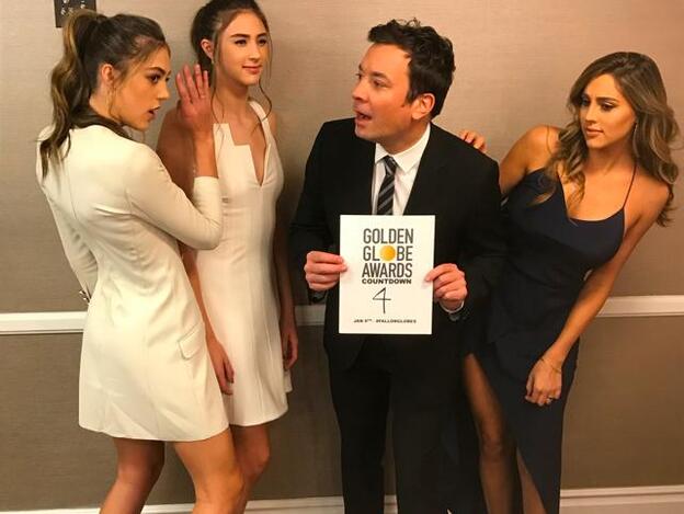 Jimmy Fallon y los Globos de Oro: el 'teleprompter' contraataca