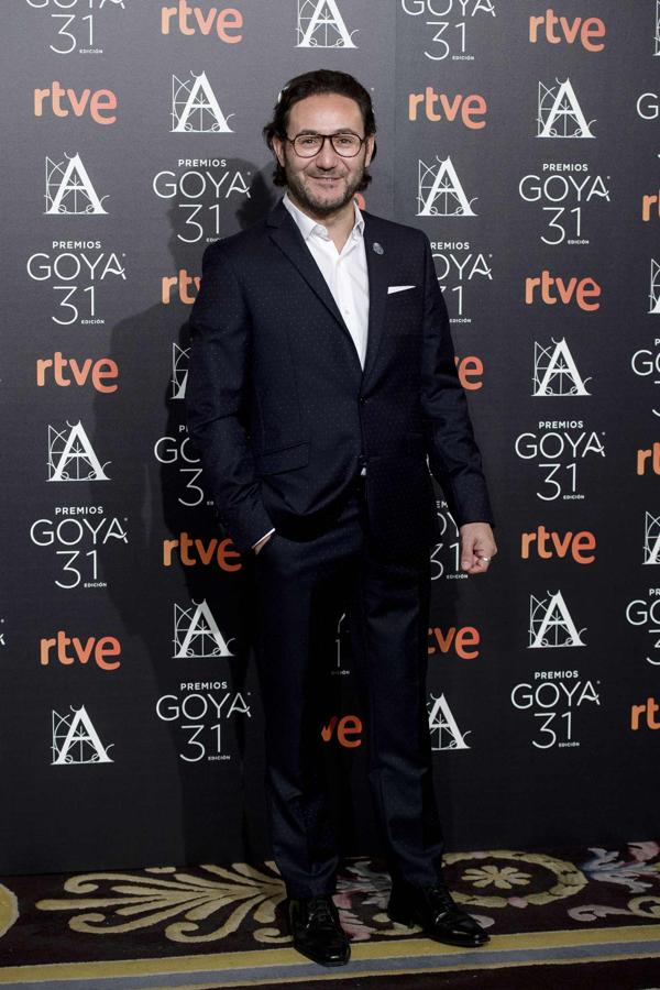 Carlos Santos en el cóctel de los Nominados a los Premios Goya 2017