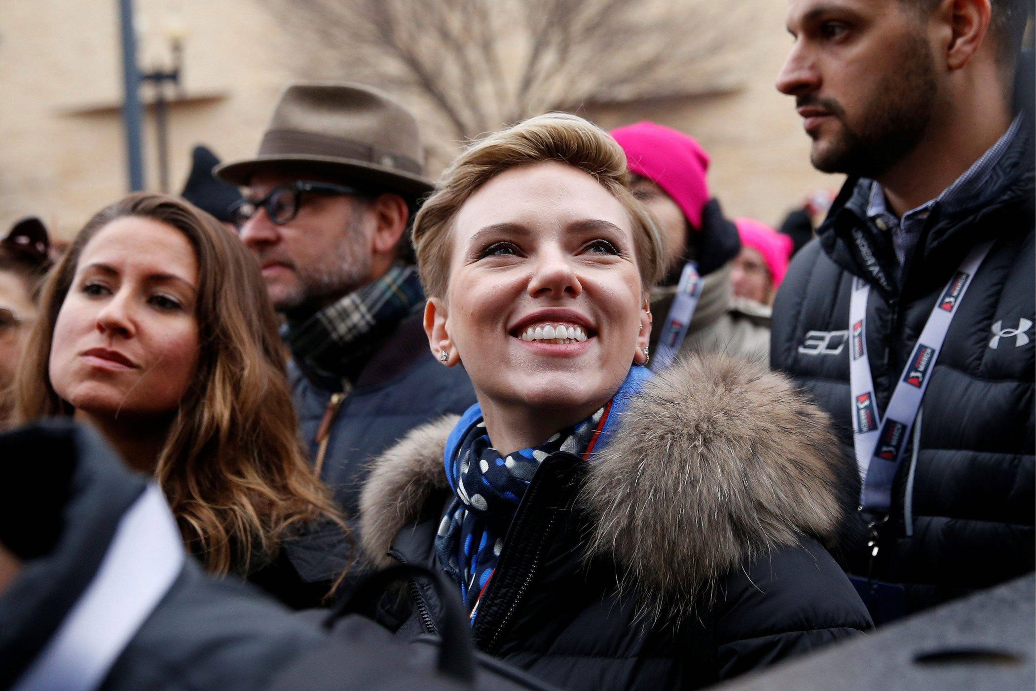 Las famosas que no se perdieron Women's March