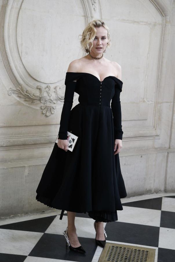 Famosas en el desfile de Christian Dior en París: Diane Kruger