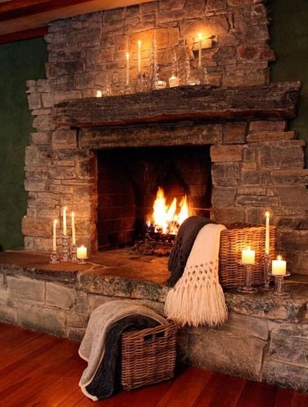 La chimenea es el epicentro de la filosofía Hygge. ¡Pincha en la imagen para verlo!