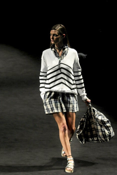 Las tops models españolas desfilan con la colección primavera verano 2017 de TCN